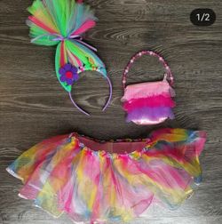 Trolls set 3 pc size 2-4t tutu