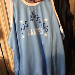 Mitchell & Ness, Los Angeles Lakers Jersey, Blue, 4X