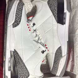 Jordan 3 White Cement