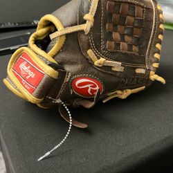 Rawlings Leather Size 10  Left Handed Glove 