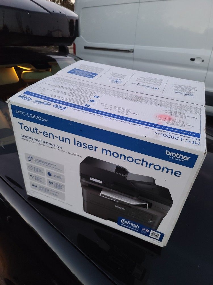 BROTHER Wireless MFC-L2820DW Monochrome All-in-One Laser Printer