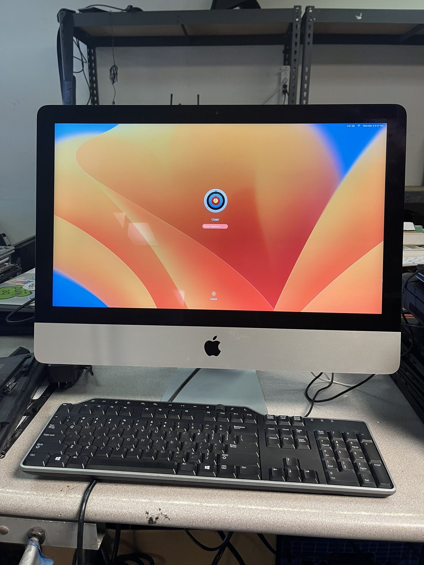 iMac retina 4k 21-inch late 2017 I5 @ 3.0 Ghz 8GB RAM 500GB SSD macOs Ventura Version 13.7.8