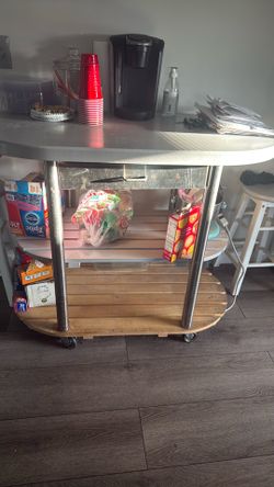 Kitchen table and two chairs