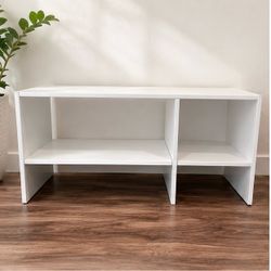 IKEA white TV stand/ Media Console