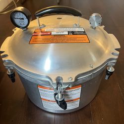 All American 915 Pressure Cooker/Canner — 15.5 Qt | Heavy Duty Aluminum