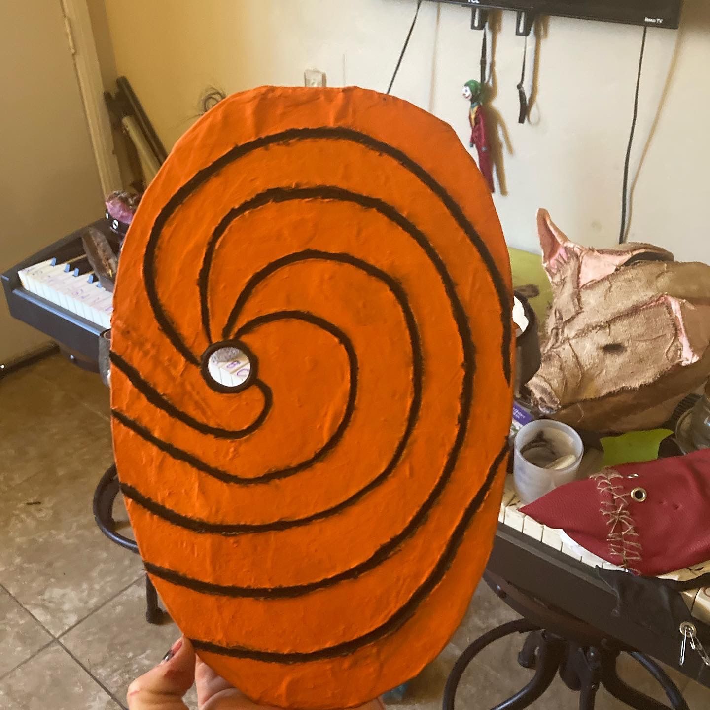 Obito Uchiha ‘Tobi’ Mask Handmade