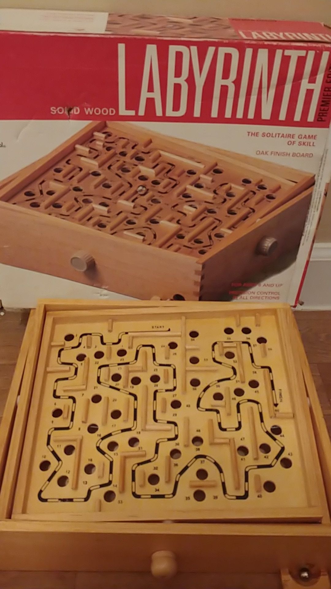 Solid Wood Labyrinth