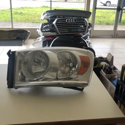2006 To 2008 Dodge RAM 1500/2500/3500 Headlight Driver Side Assembly #1046B FF404