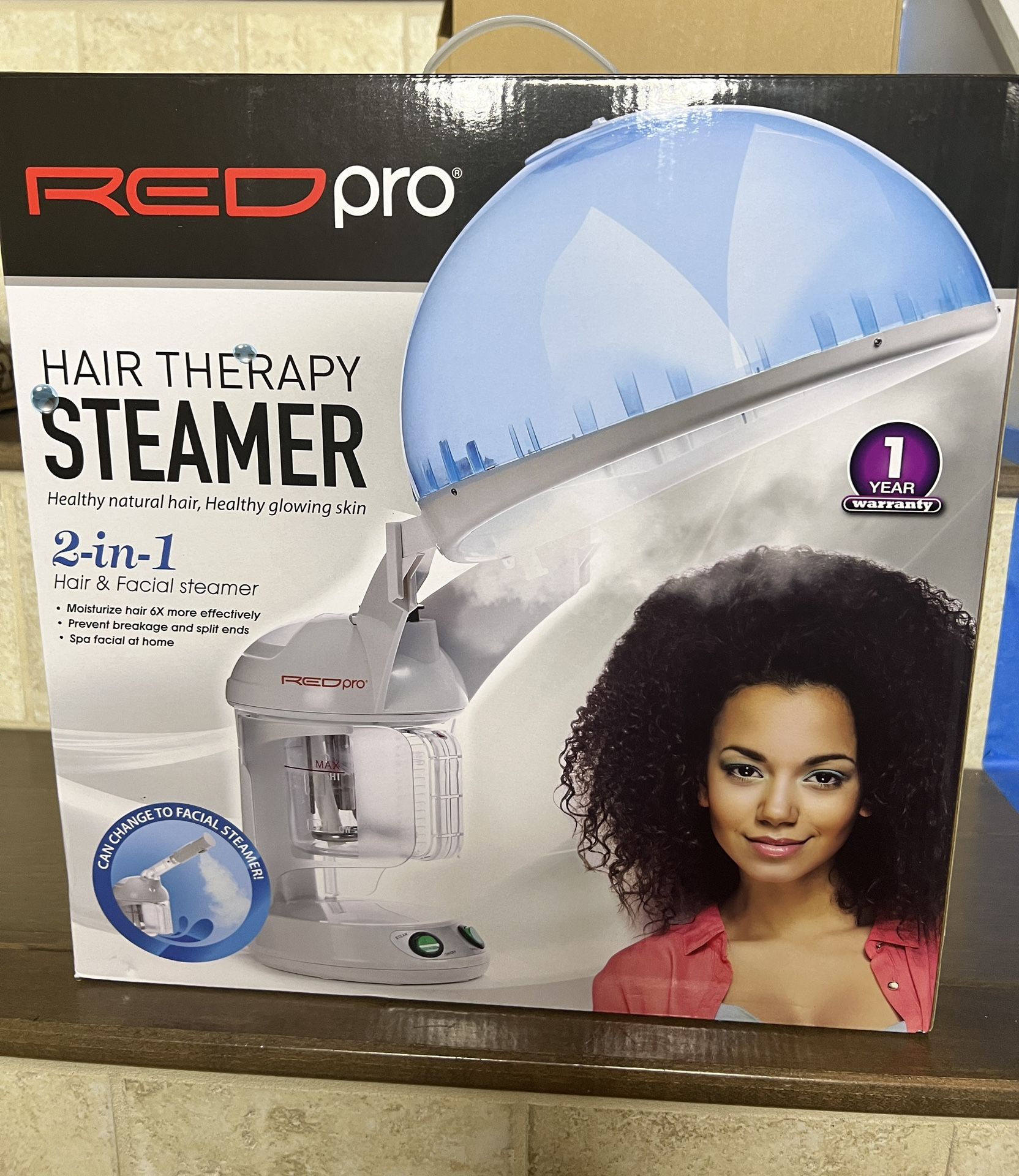 2 in 1 Hair and Facial Steamer Face Steamer Humidifier