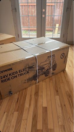 Brand new car in pick still in box