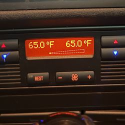 AC Heater Climate Control Module BMW E39 M5 540i 530i 525i