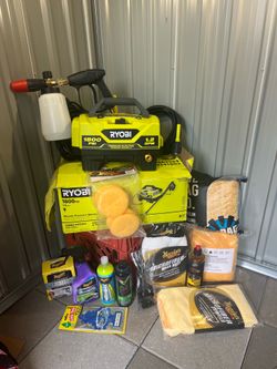 Car wash auto detailing kit 14pc kit
