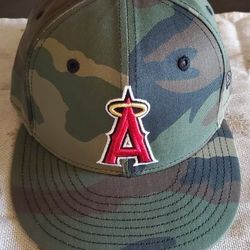 New no Tags New Era Camouflage Angels Fitted Hat Size 7-3/8, Asking $30 Firm on Price 