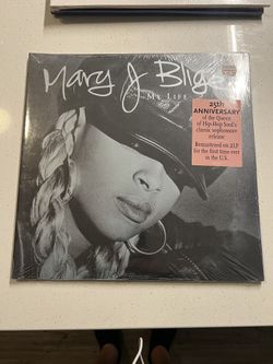 The Mary J. Blige "My Life" 25th Anniversary Remastered Black Vinyl