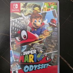 Super Mario Odyssey Nintendo Switch Game 