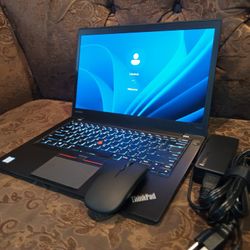 Laptop Lenovo Thinkpad T460s-core i5-12gb Ram-256gb HD SSD Solid.