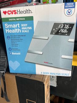 CVS Health Digital Metrics Body Analysis Scale new