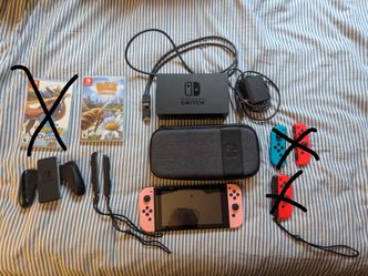 Nintendo Switch + 2 Games Bundle