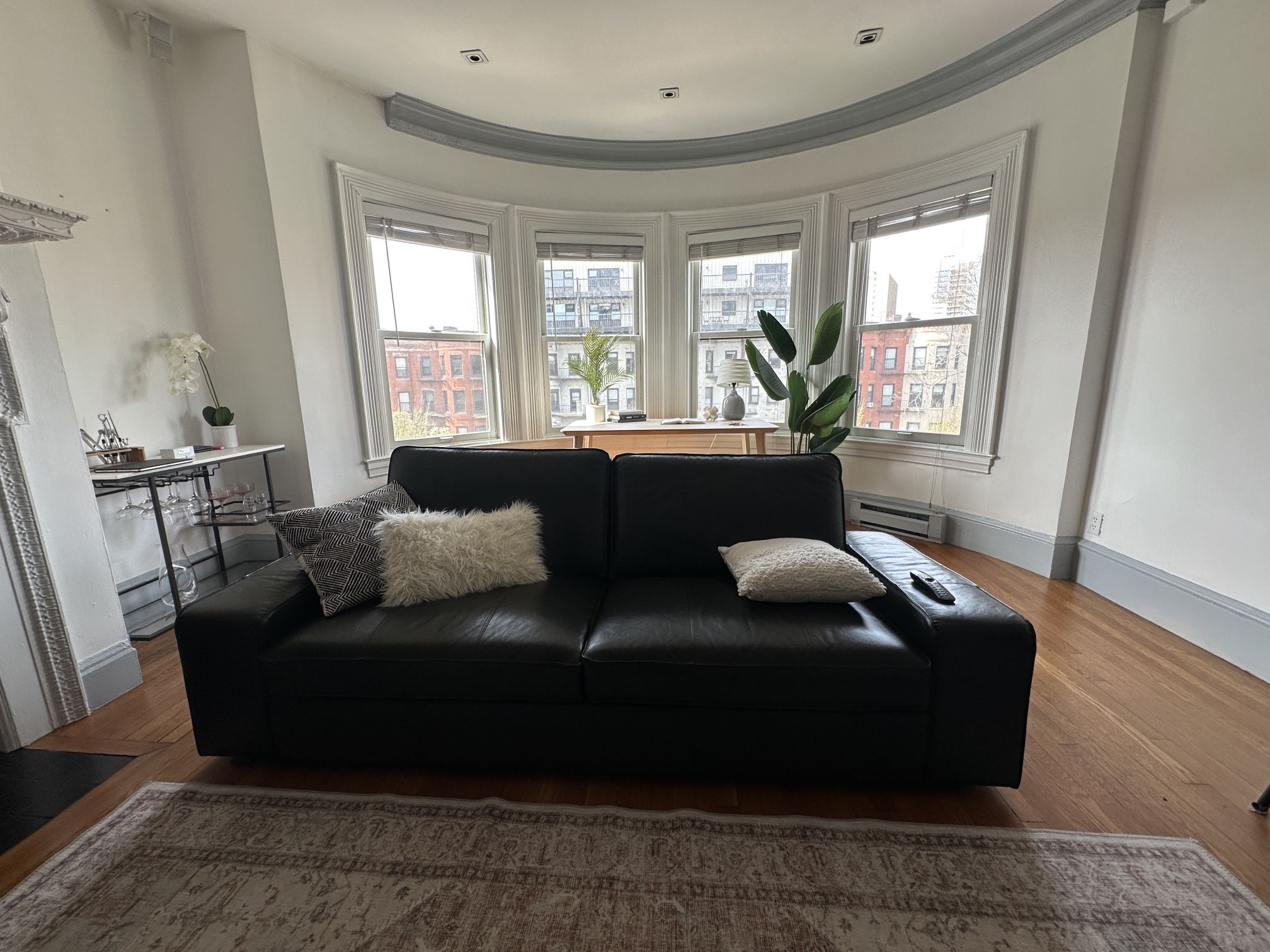 IKEA KIVIK LEATHER SOFA