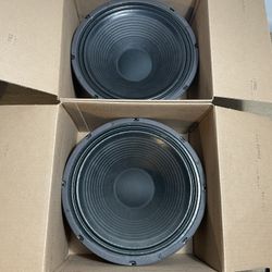 Eminence Legend 12-inch Guitar Amplifier Cabinet Speakers - Matched Pair