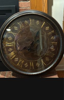 Wall Clock - Traditional, Antique Bronze