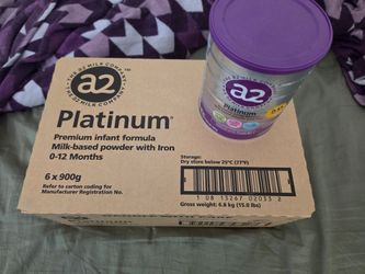 A2 Milk Platinum® Premium Infant Formula Powder, 0-12 Months, 31.7 oz Can EXPIRED
