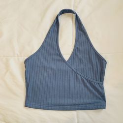 Shein Ribbed Halter Crop top