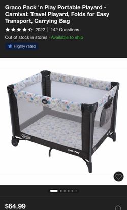Graco play pen
