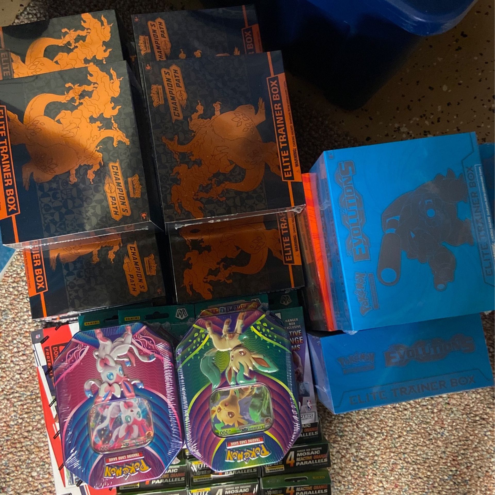 Assorted Pokémon Boxes Brand New Sealed