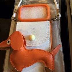 iPhone 17 Max Pro Case With Cute Dog And Pocket - New