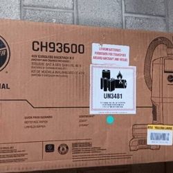 Hoover CH93600 Cordless Backpack Vacuum Kit – NEW in Box!
