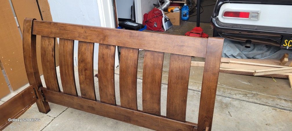 Wood Queen Bed Frame