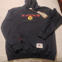 San Francisco 49ers Mitchell And Ness Pullover Hoodie Size MEDIUM 