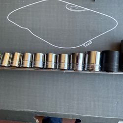 Snap On 1/2” Drive Metric Socket Set 