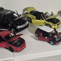 Lot Cars 1:18. 1:24 Die Cast 