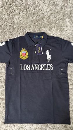 Navy #3 Los Angeles polo