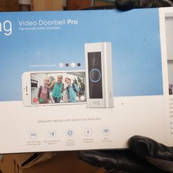 NEW IN BOX Ring Video Doorbell Pro