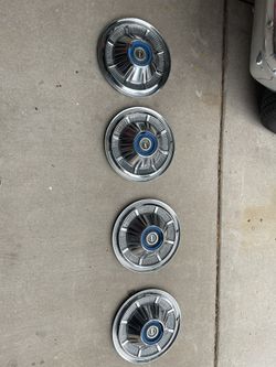 1960’s Ford Bronco/galaxy Hub Caps 15”
