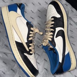Fragment travis scott nike air jordan 1 low og sp size 13