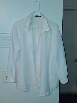 SHEIN light beige Button-Down Shirt and pants