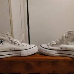 White Converse Shoes 