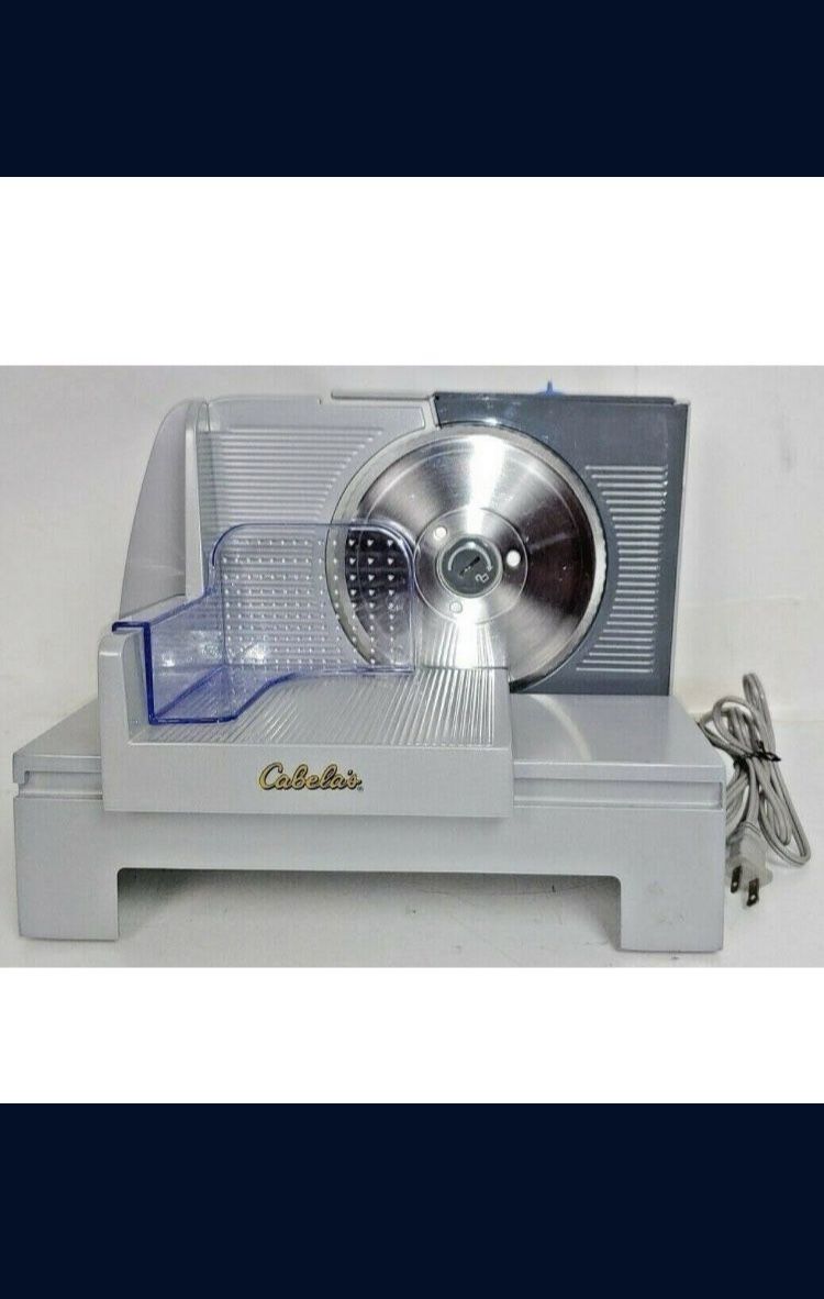Cabelas 7.5” Heavy Duty Commercial Blade Electric Deli Food Meat Cheese Slicer