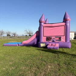 Pink Bounce House