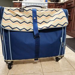 Crafting Rolling Travel Tote