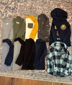 2T Long Sleeve Bundle, 10 shirts
