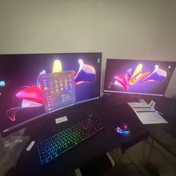 Gaming Pc And Pc Set Up