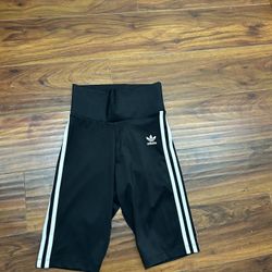 NEW Adidas Xsmall, Black With Stripes, Shorts