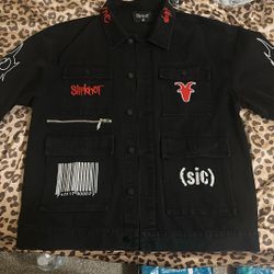 Slipknot Cargo Jean Jacket ‘Don’t  Ever Judge Me’