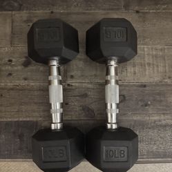 10lb DUMBELLS