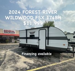 2024 FOREST RIVER WILDWOOD FSX 174BH